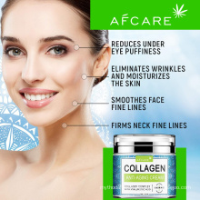 OEM Private Label Mejor colágeno orgánico para el cuidado de la piel Crema hidratante para blanquear la cara Crema de día y crema de noche